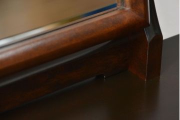 中古　松本民芸家具　角型一面鏡　定価約28万円(ドレッサー、鏡台)