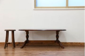 中古　カリモク　コロニアルシリーズ　センターテーブル
