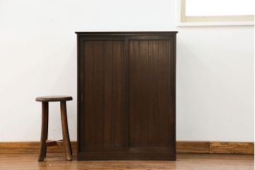 レトロ家具　昭和レトロ シンプルな下駄箱(収納棚、靴箱)