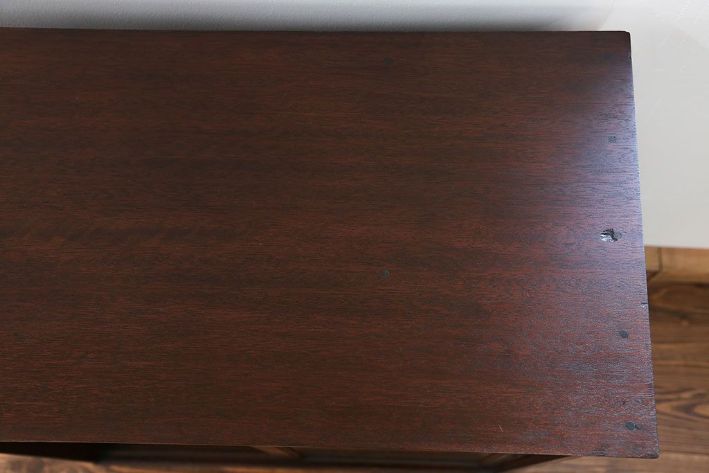 レトロ家具　昭和レトロ シンプルな下駄箱(収納棚、靴箱)