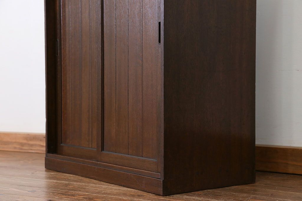 レトロ家具　昭和レトロ シンプルな下駄箱(収納棚、靴箱)