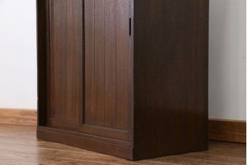 レトロ家具　昭和レトロ シンプルな下駄箱(収納棚、靴箱)