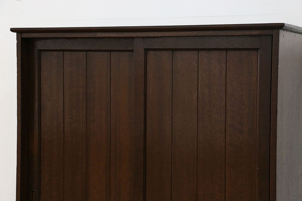 レトロ家具　昭和レトロ シンプルな下駄箱(収納棚、靴箱)