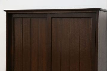 レトロ家具　昭和レトロ シンプルな下駄箱(収納棚、靴箱)