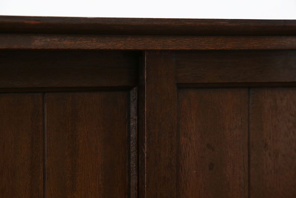 レトロ家具　昭和レトロ シンプルな下駄箱(収納棚、靴箱)