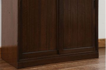 レトロ家具　昭和レトロ シンプルな下駄箱(収納棚、靴箱)