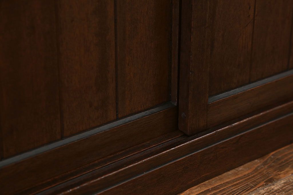 レトロ家具　昭和レトロ シンプルな下駄箱(収納棚、靴箱)