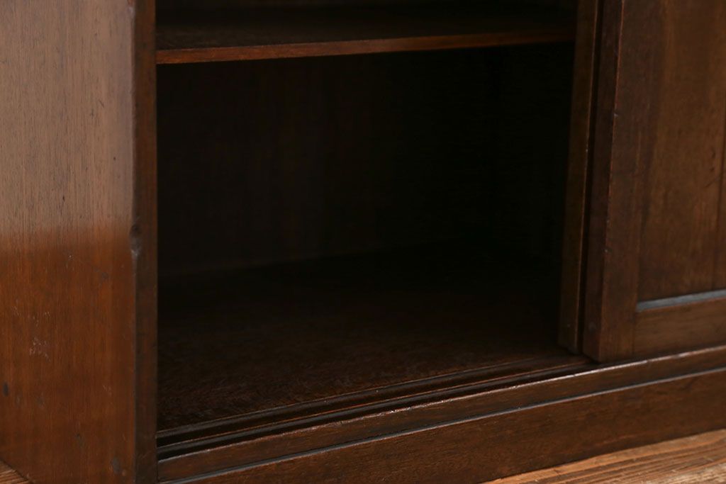 レトロ家具　昭和レトロ シンプルな下駄箱(収納棚、靴箱)