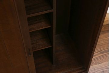 レトロ家具　昭和レトロ シンプルな下駄箱(収納棚、靴箱)