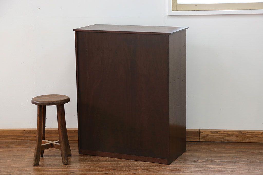 レトロ家具　昭和レトロ シンプルな下駄箱(収納棚、靴箱)