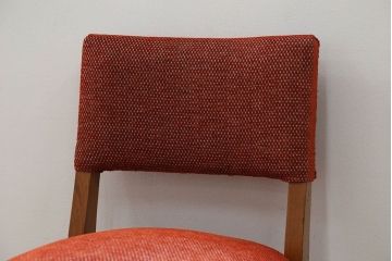 アンティーク家具　アンティーク 古い木の小さな回転椅子(2)(回転イス、チェア)