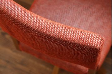 アンティーク家具　アンティーク 古い木の小さな回転椅子(2)(回転イス、チェア)