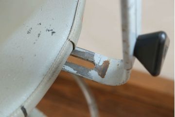 ヴィンテージ家具　イギリスビンテージ ファクトリー 回転椅子(1)(チェア、イス)