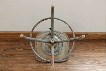 ヴィンテージ家具　イギリスビンテージ ファクトリー 回転椅子(1)(チェア、イス)