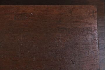 アンティーク雑貨　アンティーク 古い木のシンプルな飾り棚(花台)