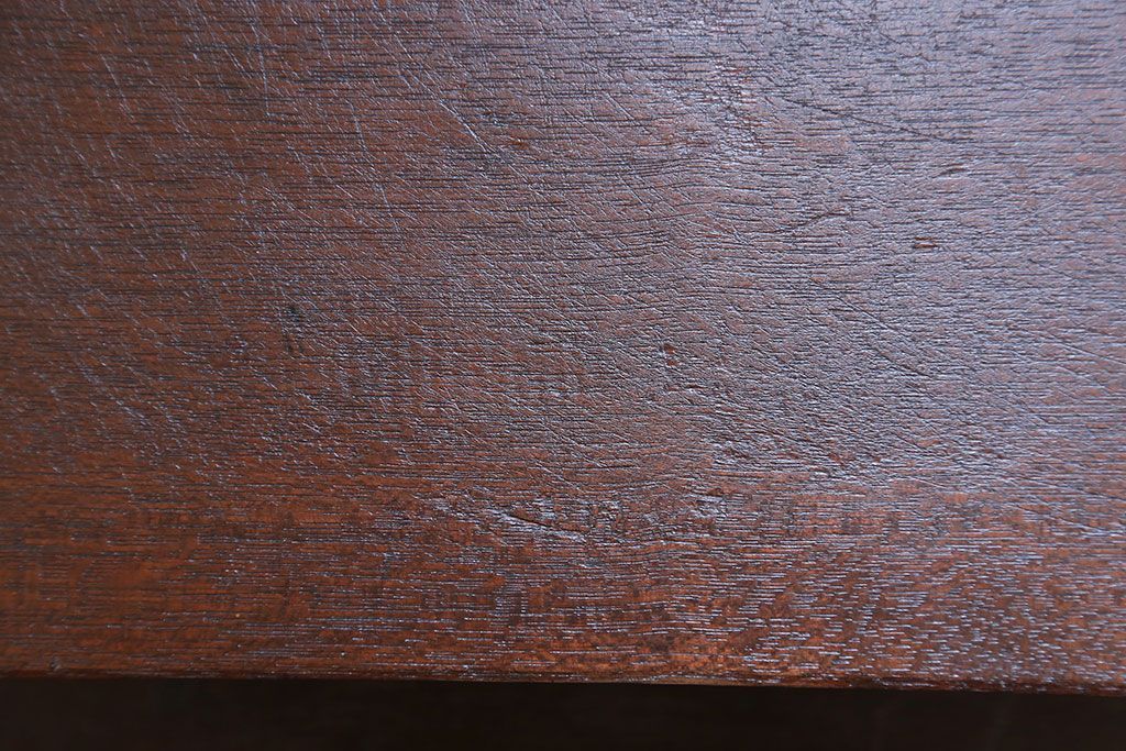 アンティーク雑貨　アンティーク 古い木のシンプルな飾り棚(花台)