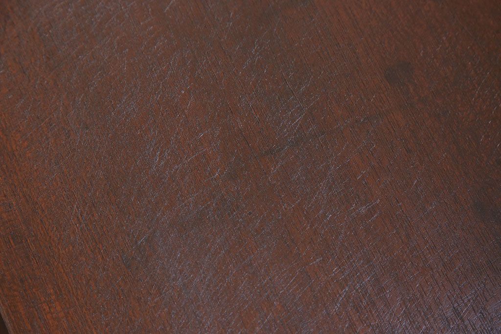 アンティーク雑貨　アンティーク 古い木のシンプルな飾り棚(花台)