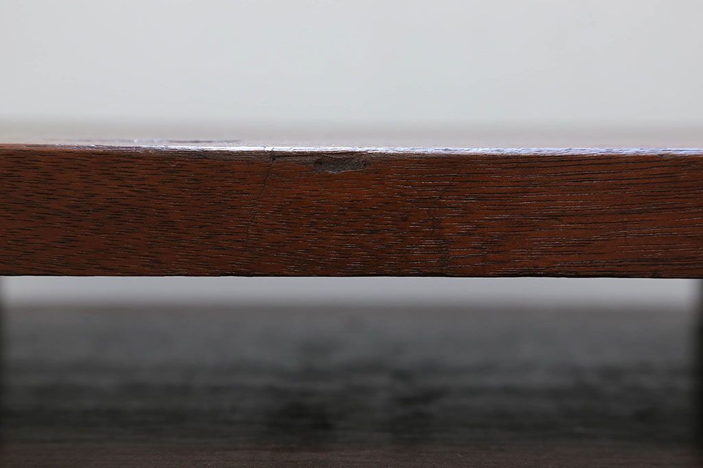 アンティーク雑貨　アンティーク 古い木のシンプルな飾り棚(花台)