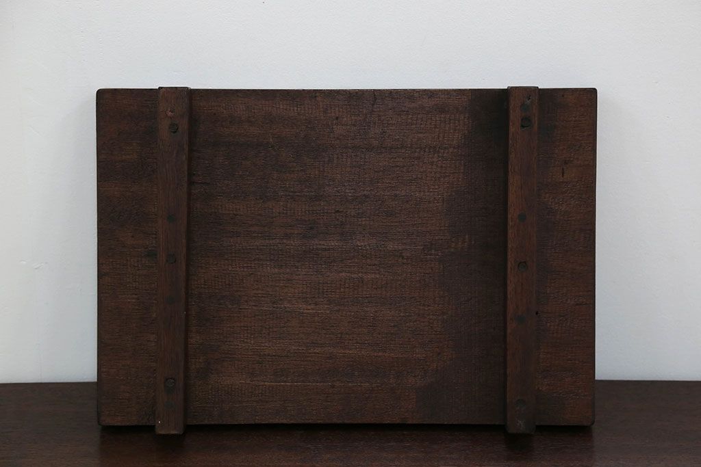 アンティーク雑貨　アンティーク 古い木のシンプルな飾り棚(花台)