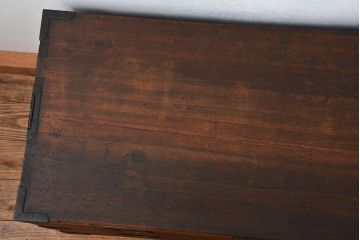 アンティーク家具　古民具・骨董 時代箪笥ローボード(ローチェスト)(1)