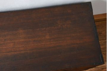 アンティーク家具　古民具・骨董 時代箪笥ローボード(ローチェスト)(1)