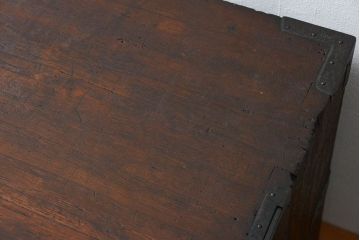 アンティーク家具　古民具・骨董 時代箪笥ローボード(ローチェスト)(1)