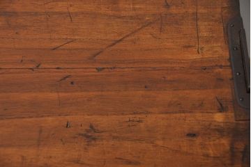 アンティーク家具　古民具・骨董 金具の立派な時代箪笥ローボード(2)(ローチェスト)