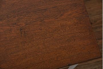 アンティーク家具　アンティークペイント かわいい片袖机(テーブル、デスク、在宅ワーク、在宅用)