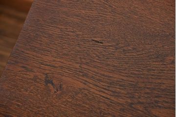 アンティーク家具　アンティークペイント かわいい片袖机(テーブル、デスク、在宅ワーク、在宅用)