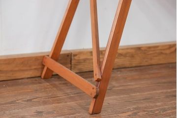 アンティーク雑貨　イギリスアンティーク 折り畳み式のアーム付きアイロン台