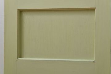 アンティーク　すじガラス入り!レトロなペイントドア(扉)