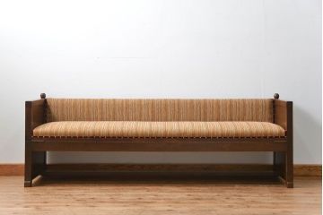 アンティーク家具　珍品 2way アンティークソファベッド(ベンチ)