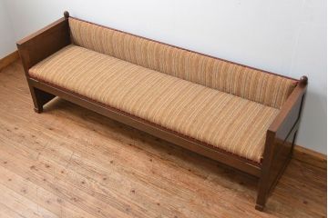 アンティーク家具　珍品 2way アンティークソファベッド(ベンチ)