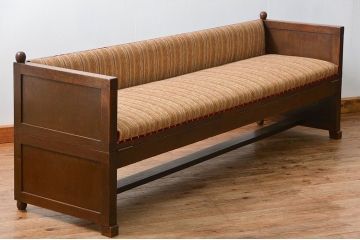 アンティーク家具　珍品 2way アンティークソファベッド(ベンチ)