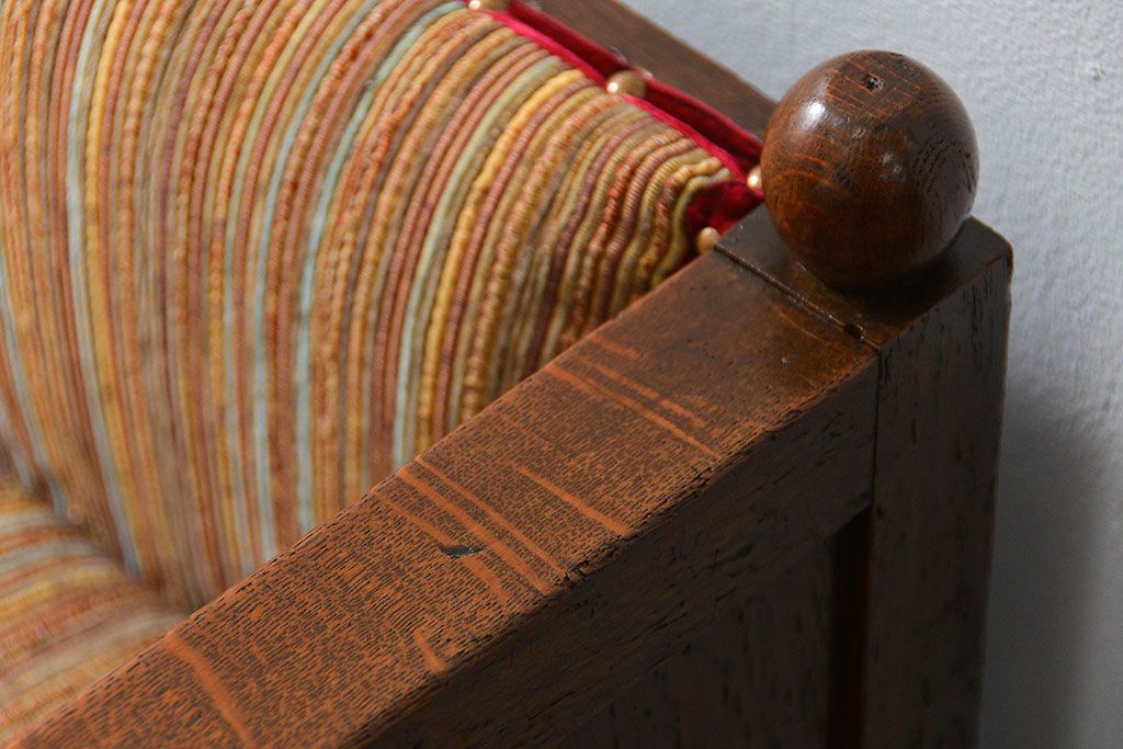 アンティーク家具　珍品 2way アンティークソファベッド(ベンチ)