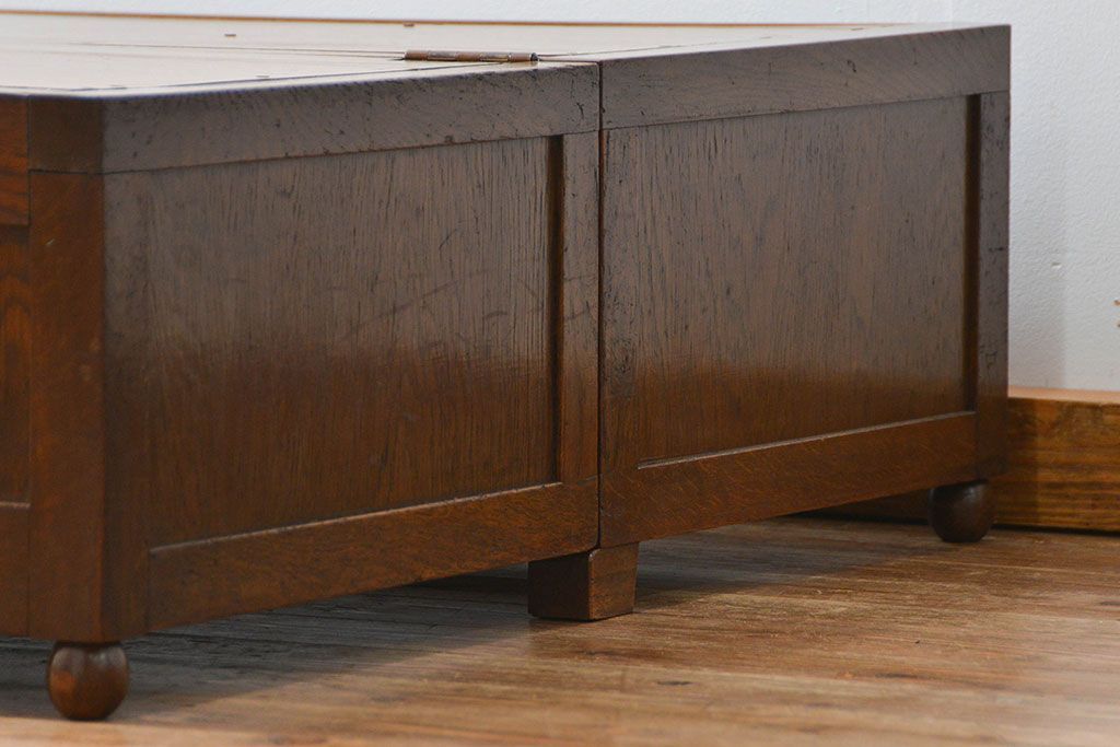 アンティーク家具　珍品 2way アンティークソファベッド(ベンチ)