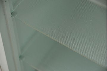 アンティーク家具　アンティーク かわいいリペイント デンタルキャビネット(ケビント、収納棚)