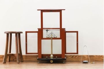 アンティーク雑貨　昭和レトロ 豪華!大きな化学天秤