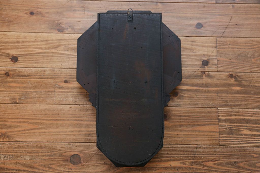 アンティーク雑貨　アンティーク 古い八角柱時計(ボンボン時計)