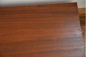 レトロ家具　昭和レトロ シンプルな2杯引き出し平机(テーブル)