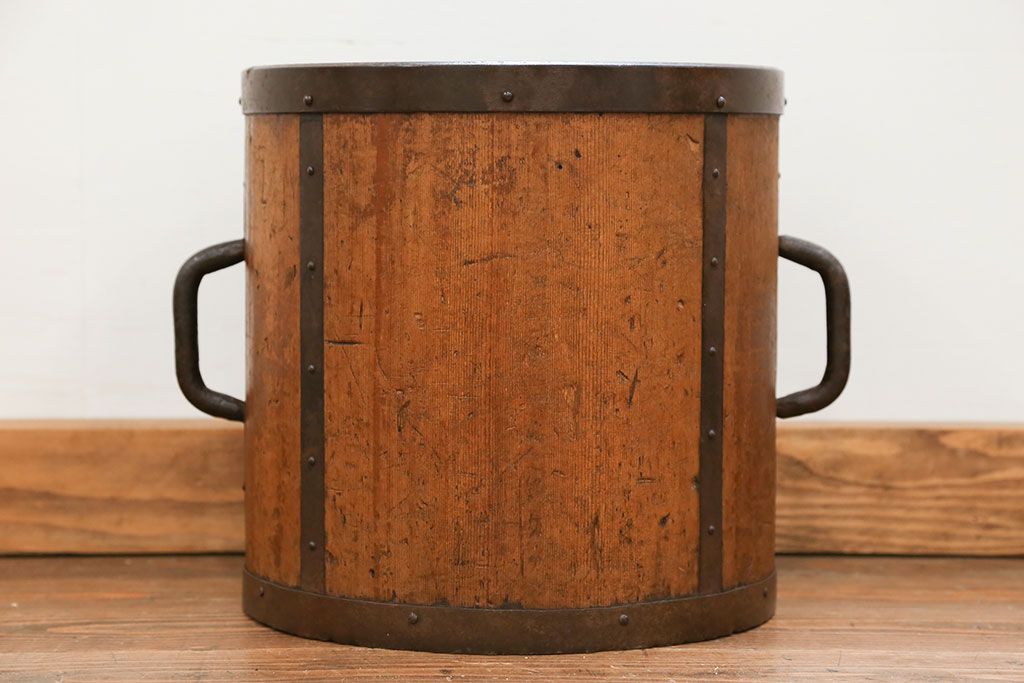 アンティーク雑貨　アンティーク 古い木の一斗升(一斗マス)
