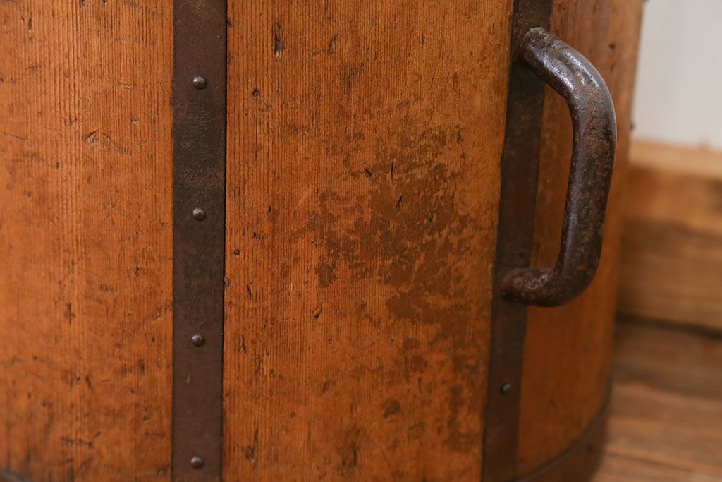 アンティーク雑貨　アンティーク 古い木の一斗升(一斗マス)