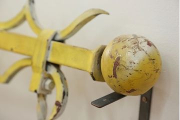 アンティーク雑貨　イギリスアンティーク ロートアイアン 看板掛け(アイアンステー)