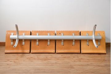 中古 天童木工 4Pベンチ(ソファ)