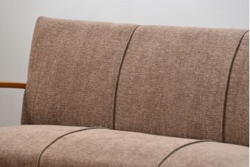 レトロ家具　アンティーク 1960〜70年代 レトロな3Pソファ(3人掛けソファ・トリプルソファ)