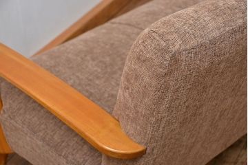 レトロ家具　アンティーク 1960〜70年代 レトロな3Pソファ(3人掛けソファ・トリプルソファ)