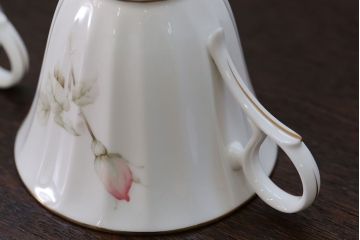 アンティーク雑貨　ノリタケ・大皿、カップ&ソーサー(ノリタケ(Noritake)2客、ホヤ(HOYA)2客)計5点セット