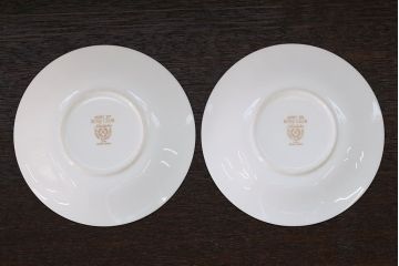 アンティーク雑貨　ノリタケ・大皿、カップ&ソーサー(ノリタケ(Noritake)2客、ホヤ(HOYA)2客)計5点セット