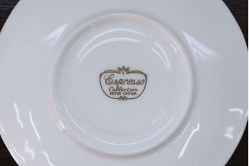 アンティーク雑貨　ノリタケ・大皿、カップ&ソーサー(ノリタケ(Noritake)2客、ホヤ(HOYA)2客)計5点セット