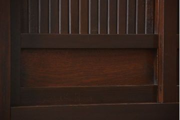 アンティーク家具　古民具・骨董 シンプルでモダンな三尺水屋箪笥(食器棚、収納棚)